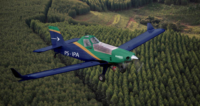 Vendas do avião agrícola Ipanema da Embraer aumentam 48% em 2021